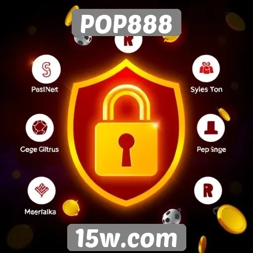 Recursos de segurança do site POP888 para jogadores